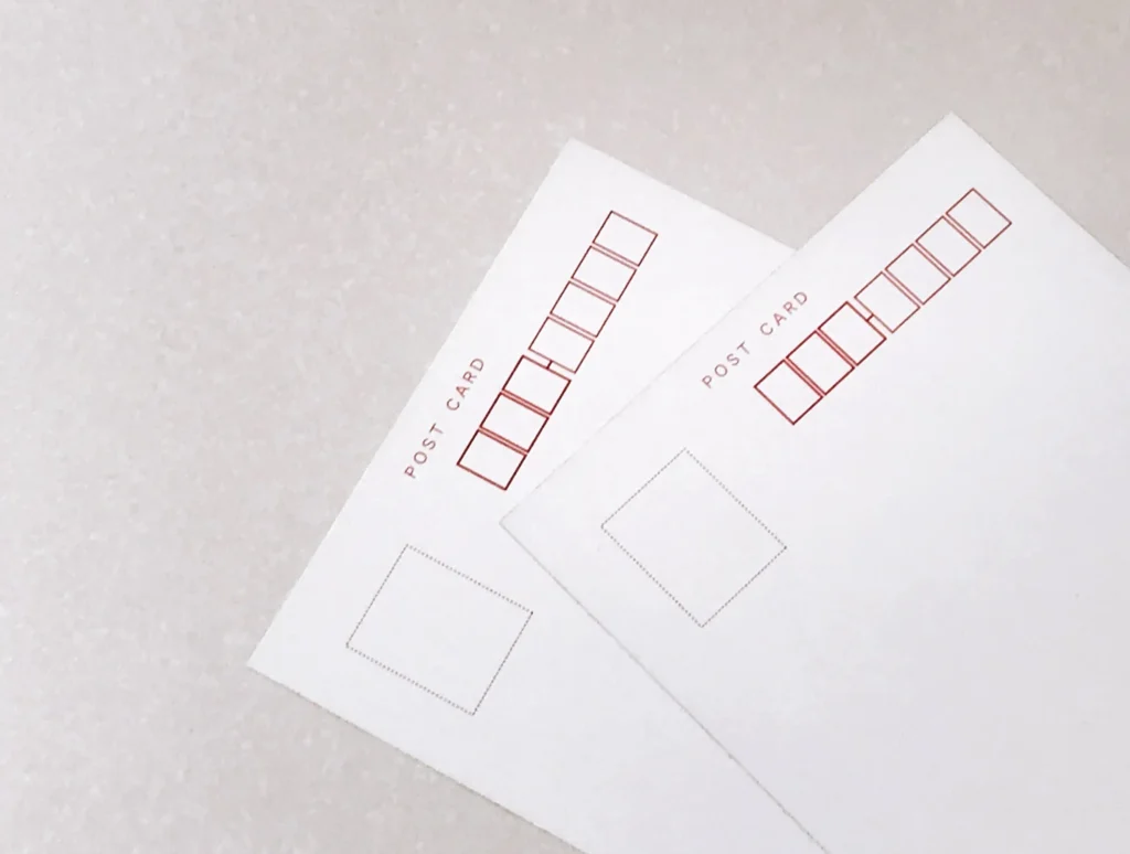 案内ハガキのイメージ