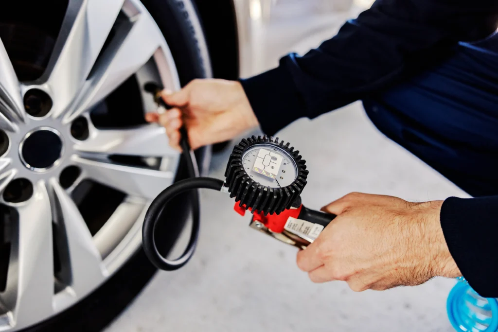 タイヤの空気圧