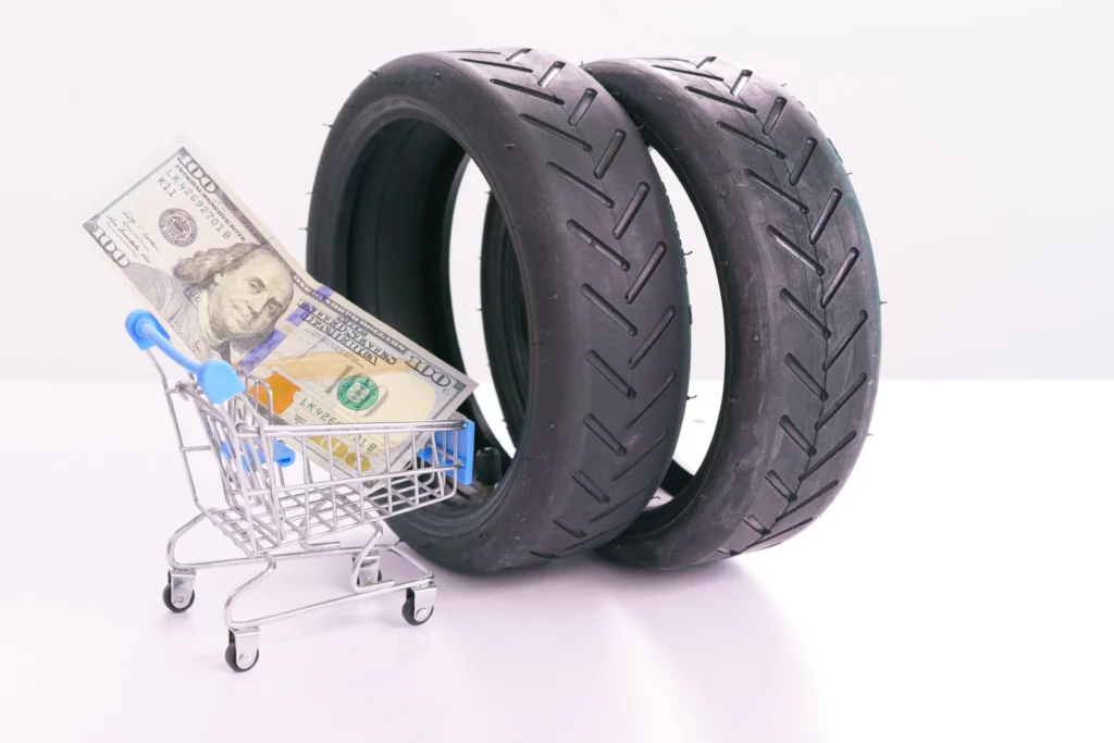 タイヤ交換の金額のイメージ